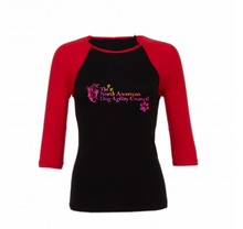 Load image into Gallery viewer, Spring Flowers Women's Baby Rib 3/4 Sleeve