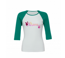 Load image into Gallery viewer, Spring Flowers Women's Baby Rib 3/4 Sleeve