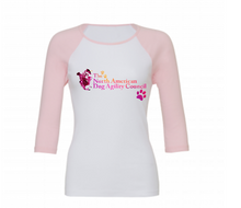 Load image into Gallery viewer, Spring Flowers Women's Baby Rib 3/4 Sleeve