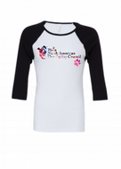 4th of July Women's Baby Rib 3/4 Sleeve