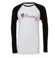 4th of July  Long Sleeve Jersey Baseball Tee