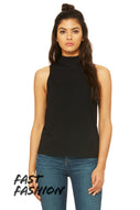 6807  Fast Fashion Women's Mock Neck Tank