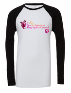 Spring Flower Men's Long Sleeve Jersey Baseball Tee